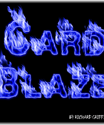CARD BLAZE by Richard Griffin - Trick