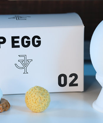 Chop Egg by Jeki Yoo (Gimmicks and Online Instructions) - Trick
