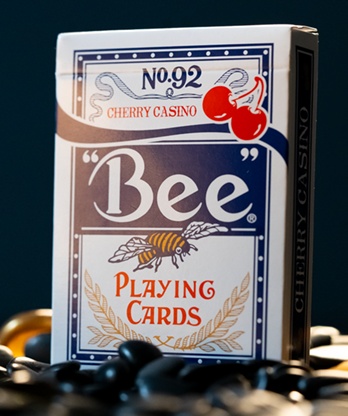 Limited Bee X Cherry (Blue) Playing Cards
