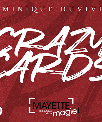 Crazy Cards (Gimmicks and Online Instructions) by Dominique Duvivier - Trick