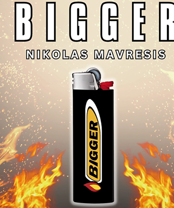 Bigger (Gimmicks and Online Instructions) by Nikolas Mavresis- Trick