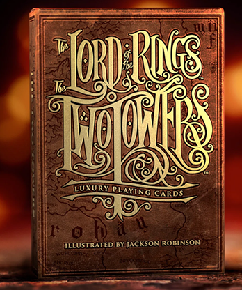 The Lord of the Rings - Two Towers Playing Cards by Kings Wild Project