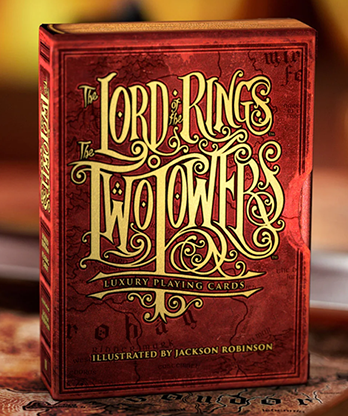 The Lord of the Rings - Two Towers Playing Cards (Foiled Edition) by Kings Wild