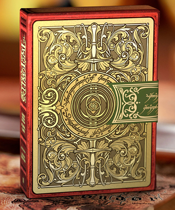 The Lord of the Rings - Two Towers Playing Cards (Foil and Gilded Edition) by Kings Wild