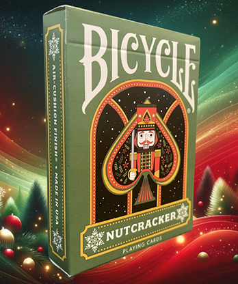 Bicycle Nutcracker (Green) Playing Cards