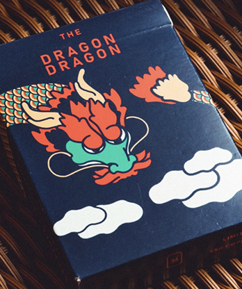 The Dragon (Blue) Playing Cards
