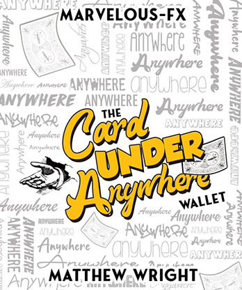 Card Under Anywhere Wallet by Matthew Wright - Trick