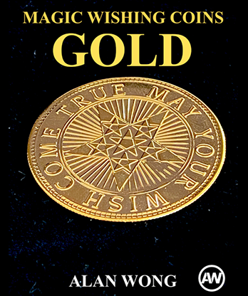 Magic Wishing Coins Gold (12 Coins) by Alan Wong - Trick