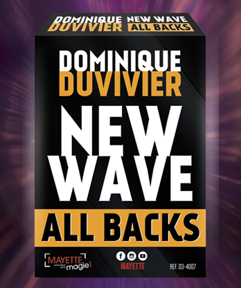 New Wave All Backs (Gimmicks and Online Instructions) by Dominique Duvivier - Trick