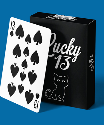 Lucky 13 Playing Cards by Jesse Feinberg