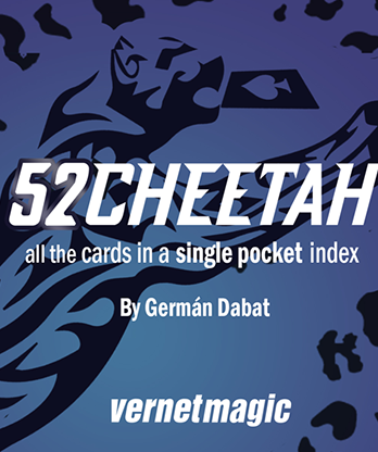 52 Cheetah (Gimmicks and Online Instructions) by Berman Dabat and Michel - Trick