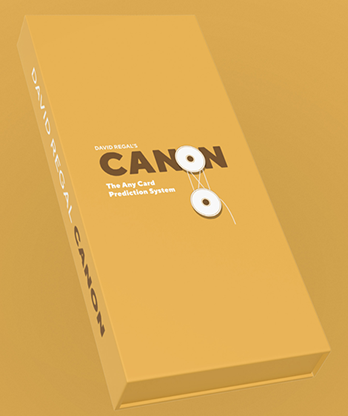 Canon (Gimmicks and Online Instructions) by David Regal - Trick