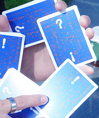 Simple Doodle (Color) Playing Cards by Bacon Playing Card