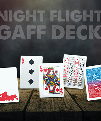 Elite Night Flight (Gaff) Playing Cards by Steve Dela - Trick
