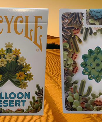 Bicycle Balloon Desert Playing Cards