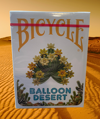 Bicycle Balloon Desert (Stripper) Playing Cards