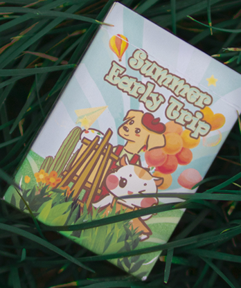 Early Summer Trip Playing Cards