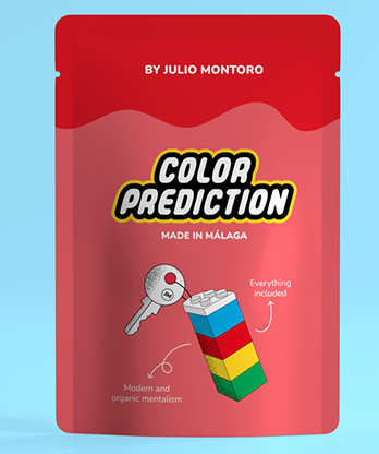 COLOR PREDICTION (Gimmicks and Online Instructions) by Julio Montoro - Trick