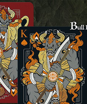Bull Demon King Craft (Confusion Red) Playing Cards