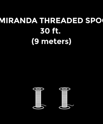 PRE-SPOOLED THREAD FOR GRAVITY REEL AND LEVIOSA (2PK) by Joao Miranda