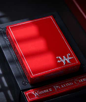 Scarlet Wonder (Signature Cold Foil) Playing Cards
