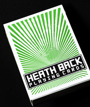 HEATH BACK PLAYING CARDS - LENNART GREEN EDITION Playing Cards