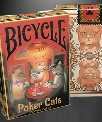 Bicycle Poker Cats V2  Playing Cards