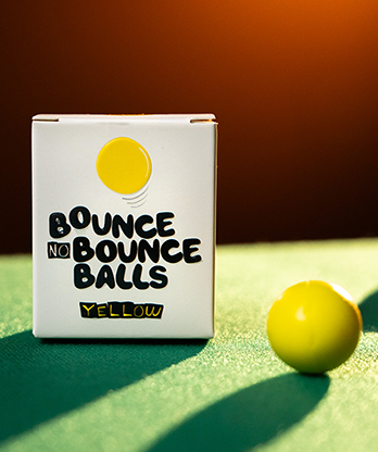 Bounce no Bounce Balls YELLOW by Murphy's Magic - Trick