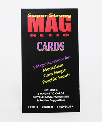 Magnetic Card - Bicycle Cards (2 Per Package) Double Face Cards by Chazpro