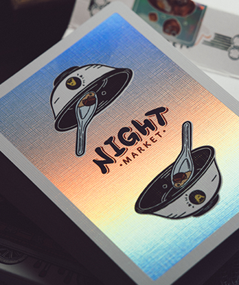 Night Market: Holographic by 808 Magic & Bacon Magic