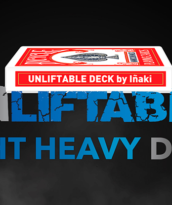 Unliftable - Light Heavy Deck by Iñaki and Javier Franco (Blue)
