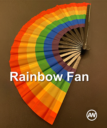 Rainbow Fan by Alan Wong