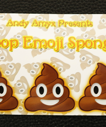 Sponge Emoji POO (4PK.) by Andy Amyx- Trick