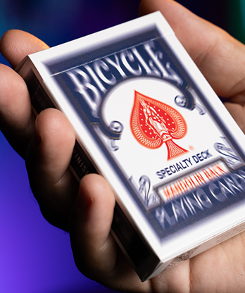 Bicycle Blur Blue (Mandolin Back) by Mathieu Bich and Garrett Thomas