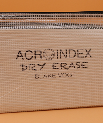 Six Acro Index (Stage) Dry Erase by Blake Vogt