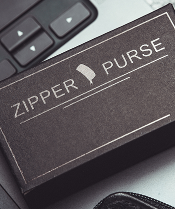 Zipper Coin Purse by Amor Magic