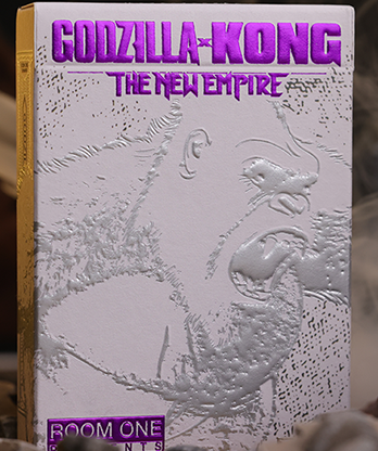 Godzilla x Kong: The New Empire Playing Cards - Kong (Purple) Standard Edition