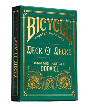 Bicycle Oddvice Deck O' Decks Playing Cards by US Playing Card Co