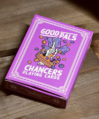 Magenta Chancers Playing Cards by Good Pals
