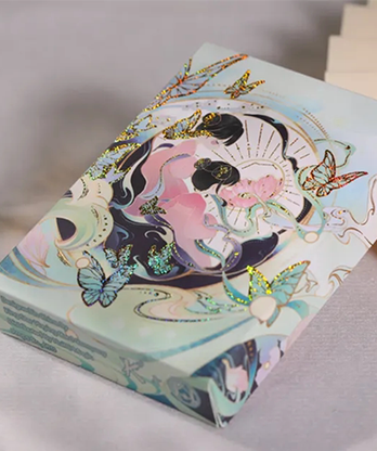 Flower Moon V2 (Lotus Pond) Playing Cards by King Star