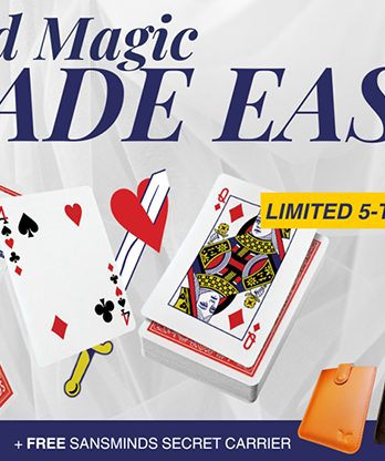 Card Magic Made Easy: Limited 5 - Trick Bundle (Black) by SansMinds