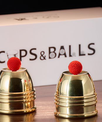 Cups and Balls Set MINI (Copper) by Bluether Magic and Raphael