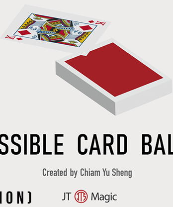 Impossible Card Balance (Blue) by Chiam Yu Sheng and JT