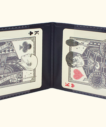 Horizontal Holder Deluxe (2 transparent pockets)