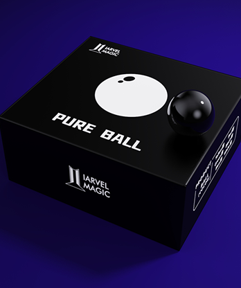 Pure Ball (Ungimmicked Ball Set Black) by Iarvel Magic
