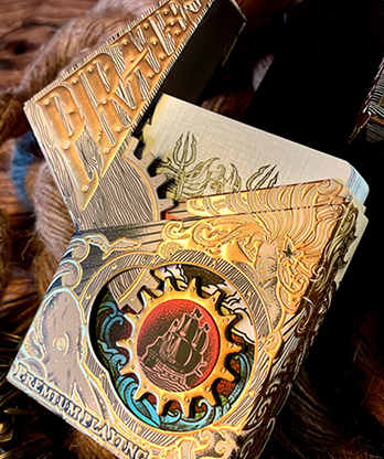 Pirate (Daylight) Playing Cards with Mechanical Box