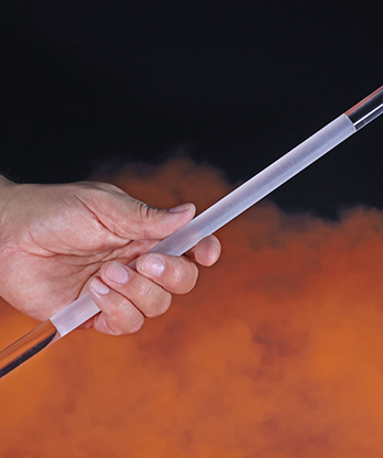 Acrylic Magic Wand (Sanded with Clear Tips)