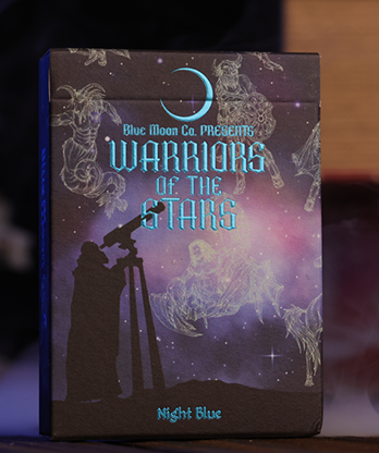 Warriors of the Stars:  Zodiac Playing Cards (Night Blue) by Blue Moon Co.