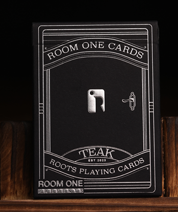 Roots Playing Cards (Teak) by Room One