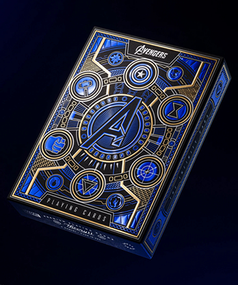 Avengers: Blue Edition Playing Cards by theory11